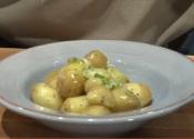 Baby Yukon Gold Potatoes With Spring Onions