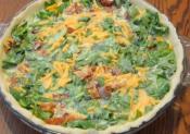 Easy Bacon And Spinach Quiche