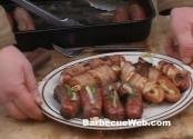 Cheese Stuffed Bacon Hotdogs And Pepper Stuffed Sausages 