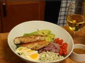 Cobb Salad And Warm Bacon Vinaigrette