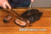 Barbecued Bacon Wrapped Pork