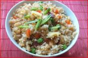 Bacon Fried Rice With Leftover Rice
