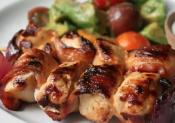 Bacon Ranch Chicken Skewers