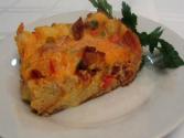 Bacon & Cheddar Strata -- Lynn's Easter Brunch