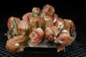 Bacon Wrapped Jalapenos Stuffed With Cream Cheese