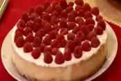 Baked Cheesecake With Fresh French Goats Cheese And Orange