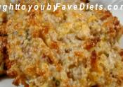 Baked Low Carb Garlic Cheddar Biscuits