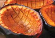 Baked Maple Glazed Squash 