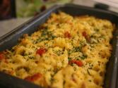 Baked Pasta In Garlic Sauce