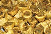 Baked Potatoes With Lebanese Style Beef Filling