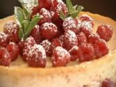 Baked Raspberry And Ricotta Cheesecake
