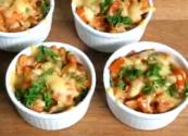 Rice With Chicken Fillet And Baked Beans 