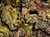 Baked Salted Kale Chips
