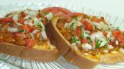 Open Face Crab Meat Sandwiches