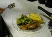 Baked Chicken Glazed With Balsamic Vinegar Ginger 