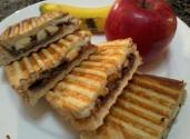 Banana & Choc Hazelnut Spread Panini