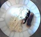 Bangers & Mash With Onion Sauce