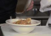 Basil Chicken With Angel Hair Parmesan Pasta 