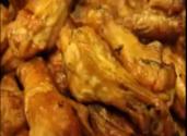 Slow Cooked Bbq Buffalo Chicken Wings Over Hickory