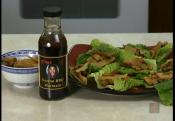 Chicken And Mushroom Wrapped In Lettuce