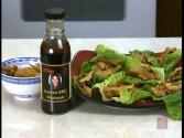 Chicken And Mushroom Wrapped In Lettuce