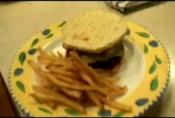 Bbq Italian Pizza Burger 
