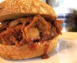 The Sexy Vegan's Bbq Fake-meat Burger