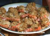 Bbq Shrimp With Crab Meat Stuffing