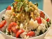 Raw Jicama "rice" & Orange Spice
