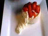 Strawberry Pavlova With Cream