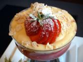 Strawberry Trifle With Custard And Buttercream