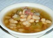 Vegetable Bean Soup With Ham