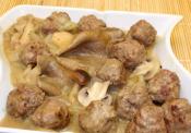 Beef Brisket With Fresh & Dried Mushrooms