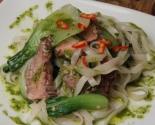 Thai Inspired Beef Salad With Rice Noodle
