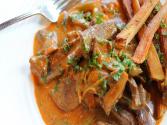Beef Stroganoff