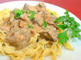 Beef Stroganoff
