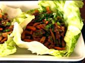Hoisin Marinated Beef Lettuce Wraps 