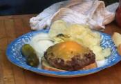 Beer Steamed Beef Burger