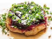 Beetroot And Feta Cheese Tarte Tatin
