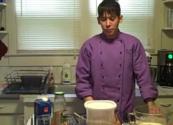 Peach Bellini Cocktail - Part 1: Making Peach Panna Cotta