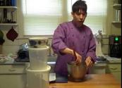 Peach Bellini Cocktail - Part 2: Making Almond Lace Cookie Dough 