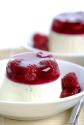 Italian Panna Cotta With Jellied Berries