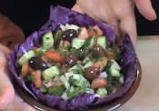 Mediterranean Tomato Cucumber & Onion Salad