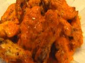 Betty's Chicken Wings With Hot Wing Sauce --super Bowl!