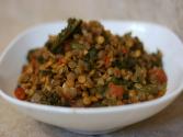 Betty's Slow Cooker Lentils Seasoned With Ham