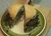 Big Bacon-mushroom Cheeseburger 