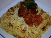 Baked Fish Biriyani/ Shrimp Biriyani