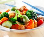 Tofu Black Bean Stir Fry