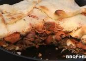 Pot Pie Meat And Vegetable Pizza  