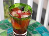 Blackberry Balsamic Mojitos
